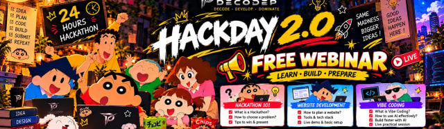 Hackday 2.0 banner