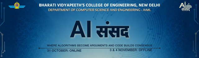 AI Sansad | Technical MUN on AI & Innovation banner