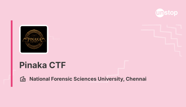 Pinaka CTF banner