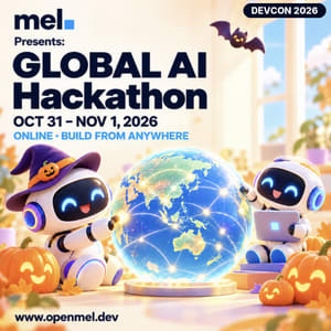 Trick or Build: Mel × Prompt Anything × AI Builders banner