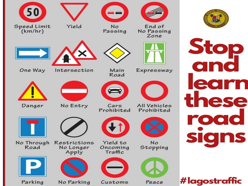 Learn these road signs #Lagostraffic