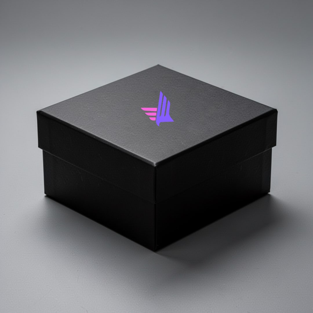 Black Cardboard Boxes - view 1
