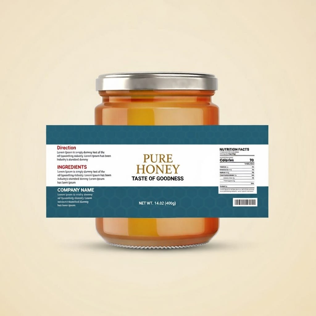 Food Product Labels - view 1