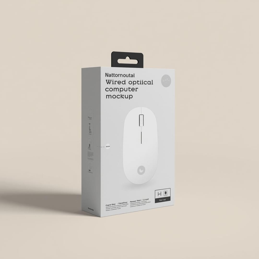 Computer Mouse Packaging - view 1