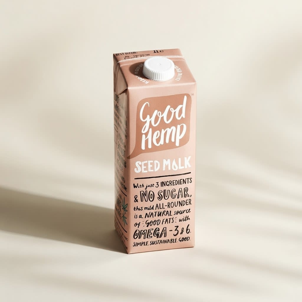 Custom Hemp Milk Packaging Boxes - view 1