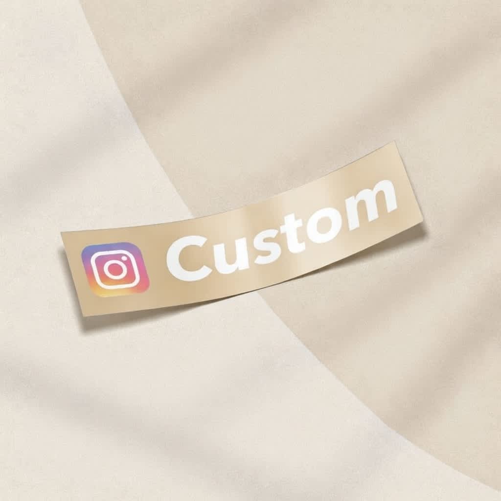 Custom IG Stickers - view 1