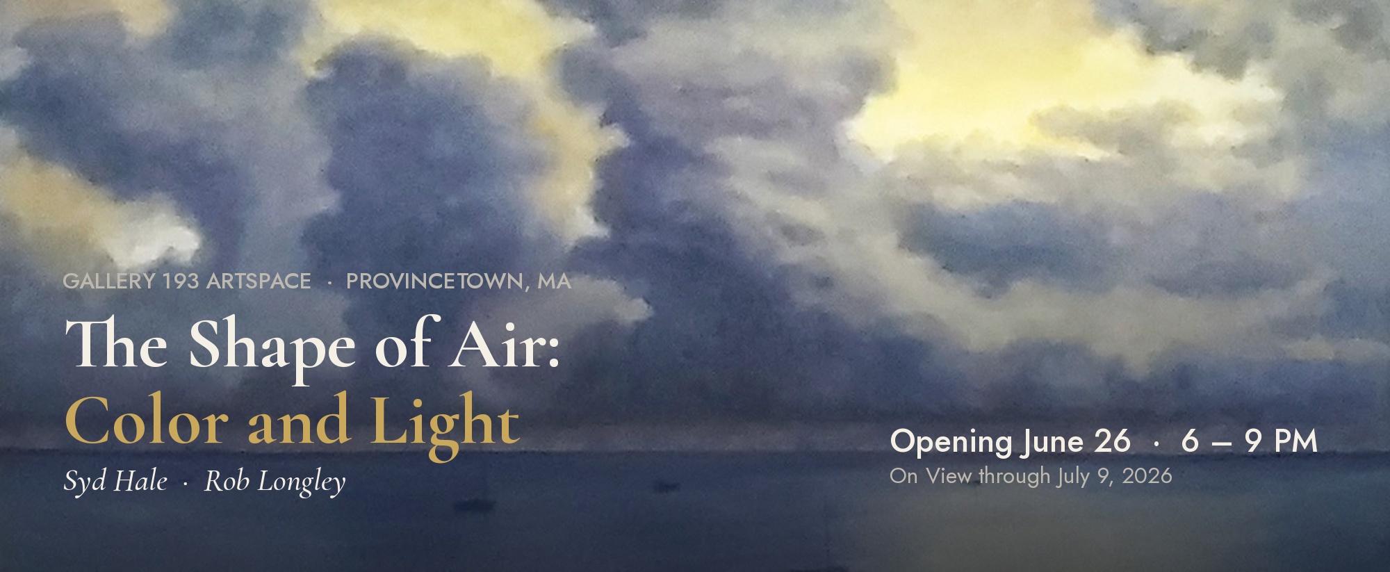 The Shape of Air: Color and Light &mdash; Gallery 193 ArtSpace