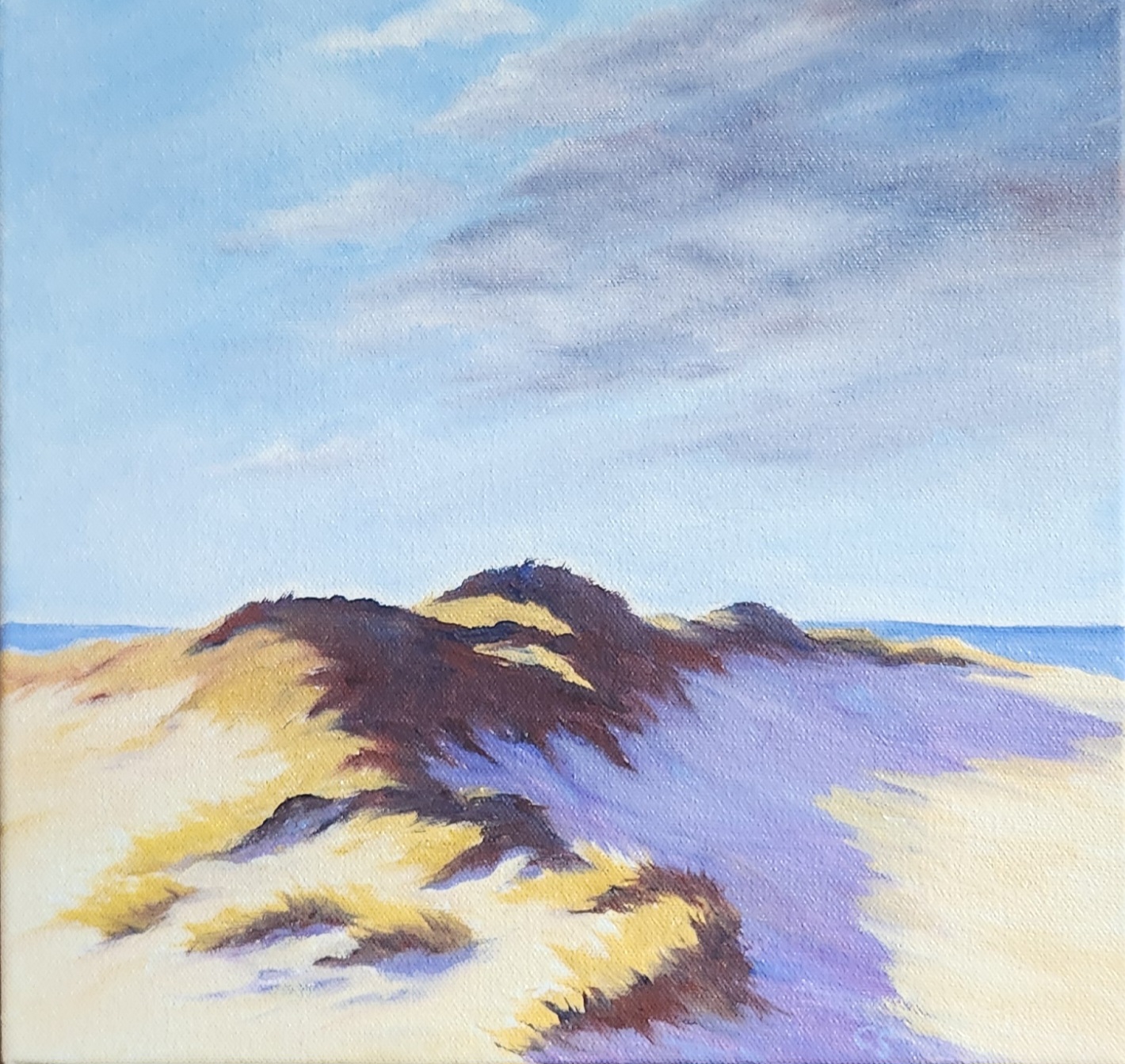 Dune Edge, Oil, by Catherine Skowron
