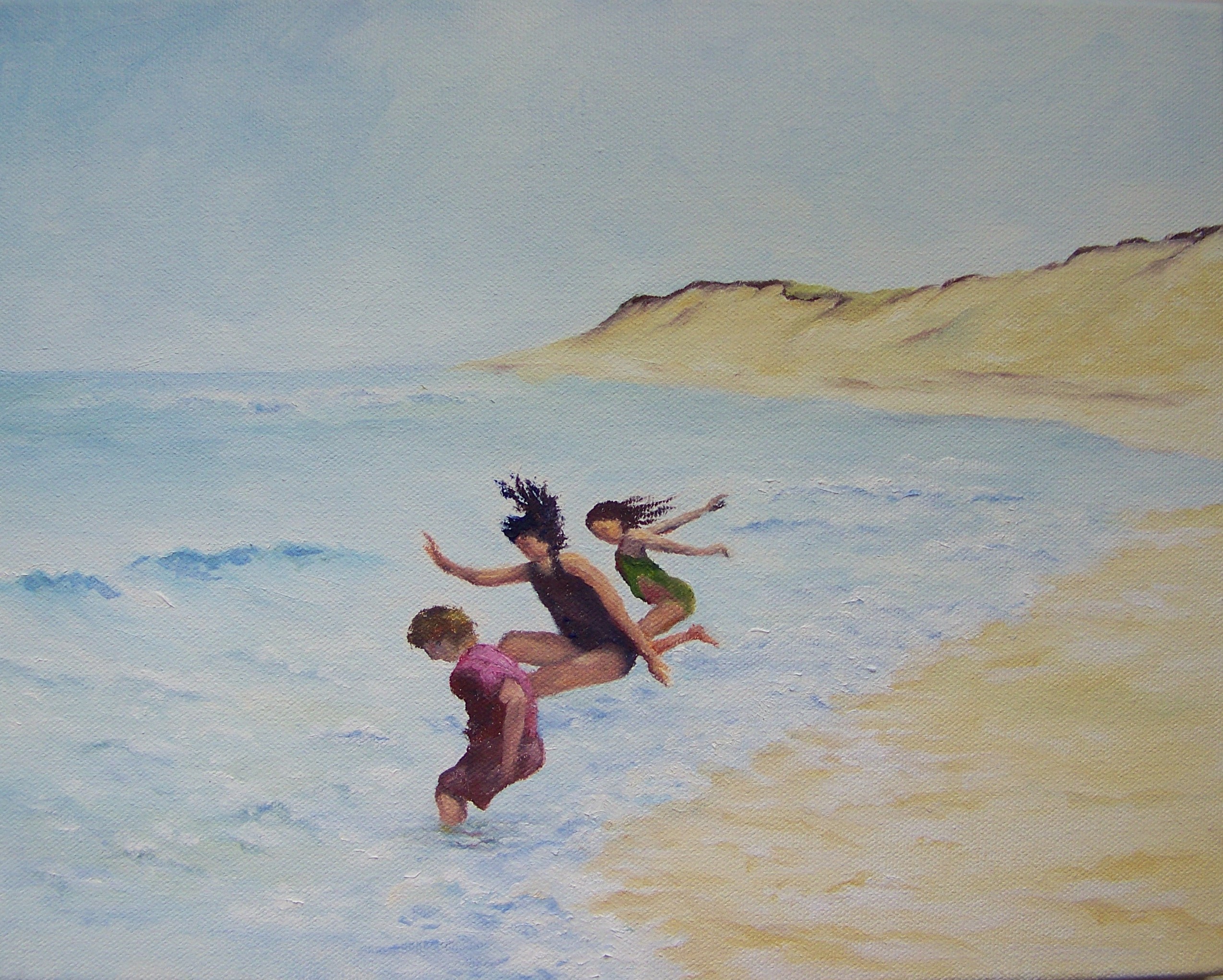 Jump for Joy, Oil, by Catherine Skowron