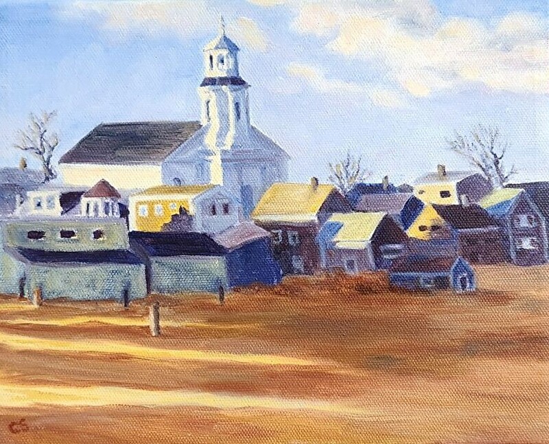 Late Afternoon Light, Oil, by Catherine Skowron