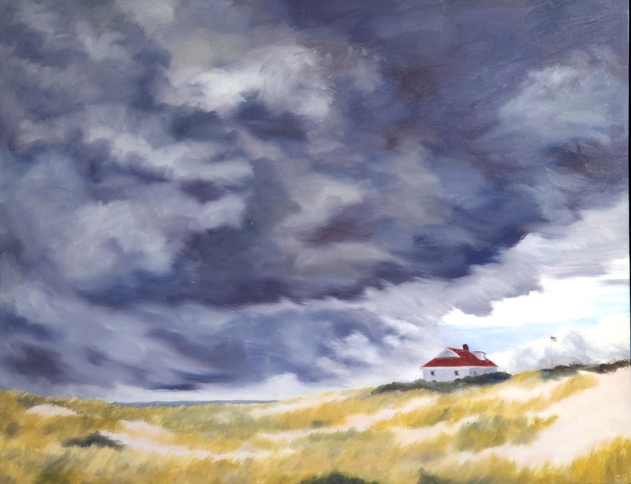 Shelter from the Storm, Oil, by Catherine Skowron