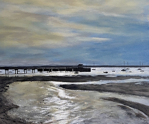 Morning Brilliance, Acrylic, by Ed Walsh