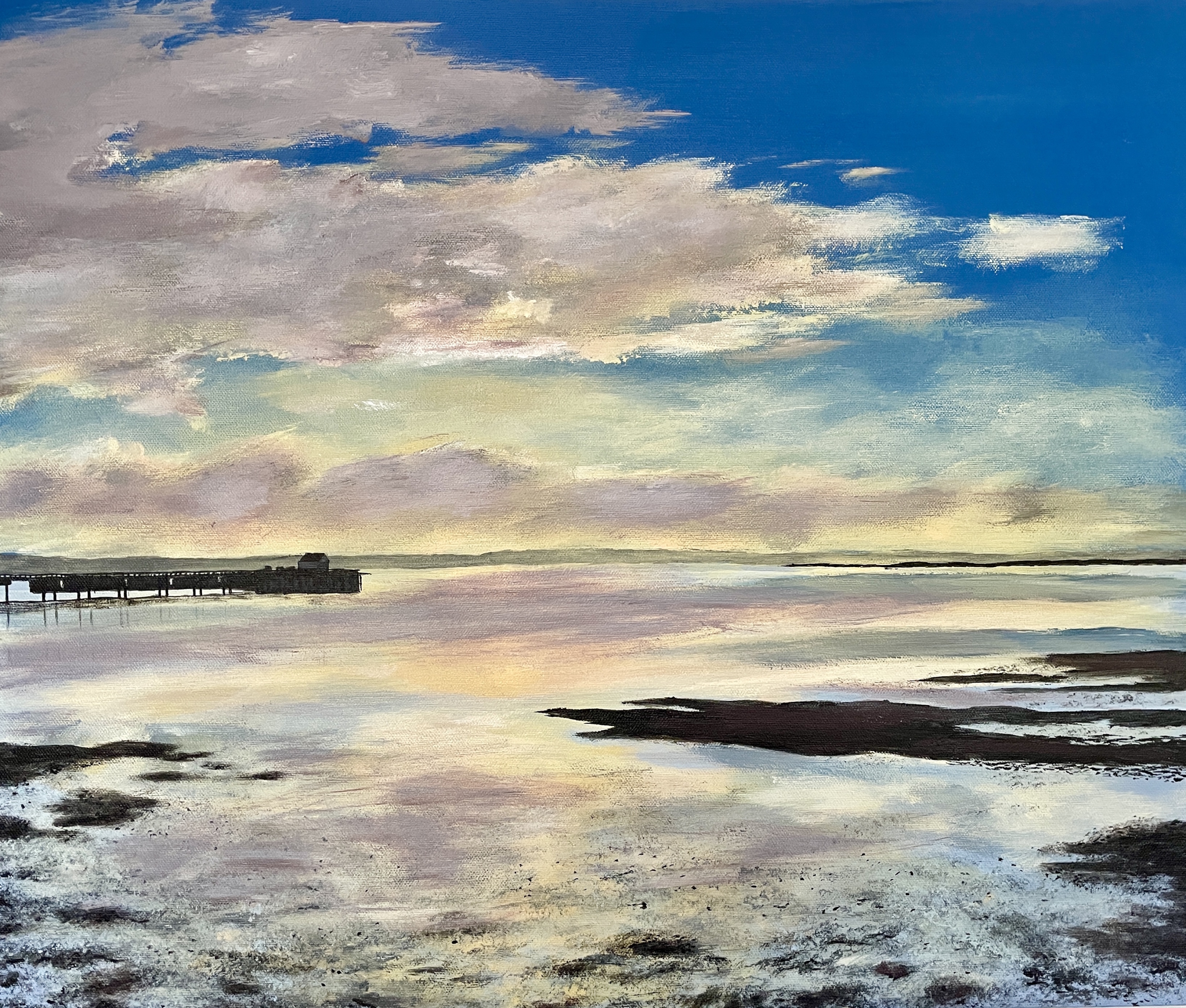 August Light, Acrylic, by Ed Walsh