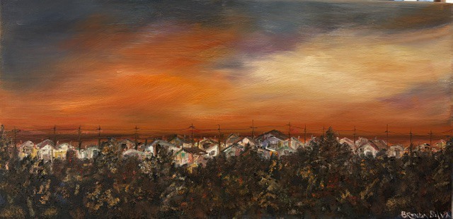 Cottages from a Distance by Brenda Silva