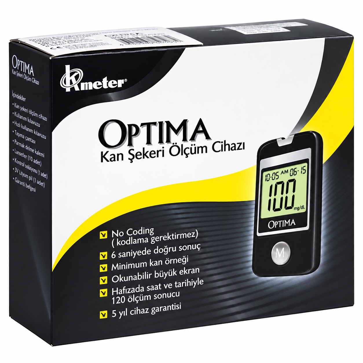 Optima Kan Şekeri Ölçüm Cihazı