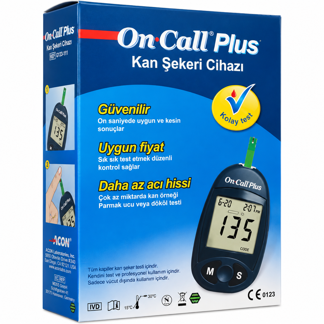On Call Plus Kan Şekeri Ölçüm Cihazı