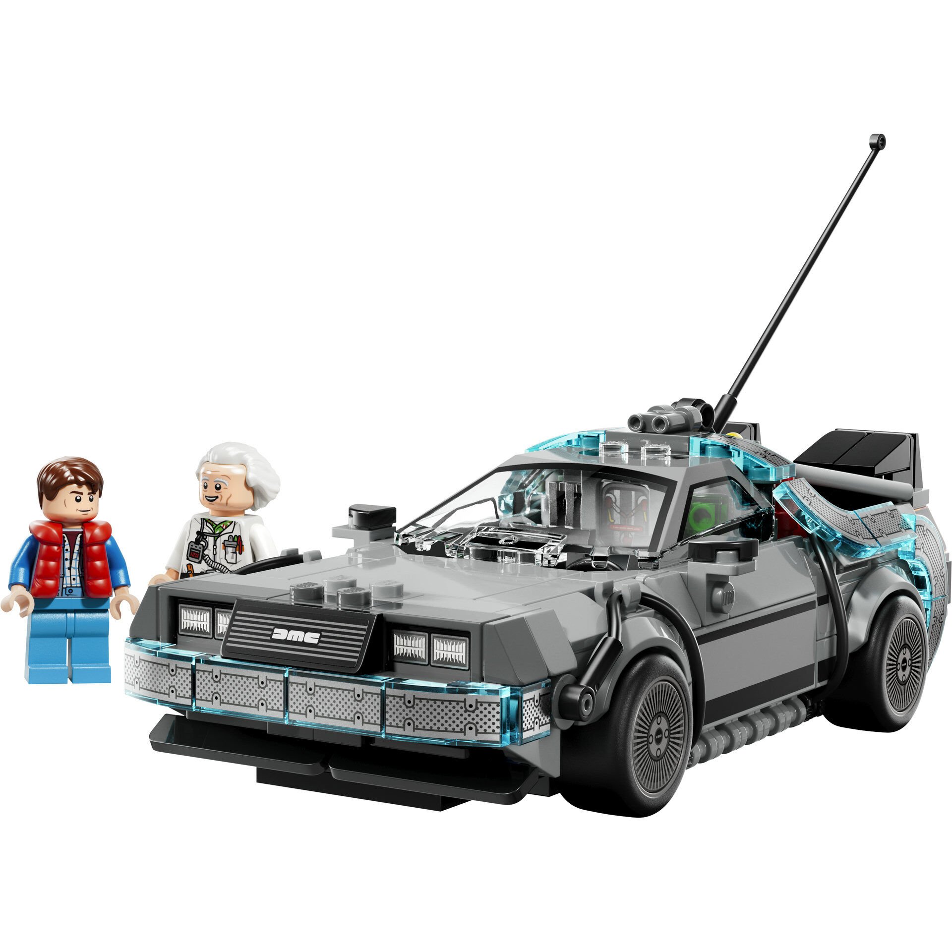 LEGO Speed Champions Geleceğe Dönüş’ten Zaman Makinesi — premium oyuncak