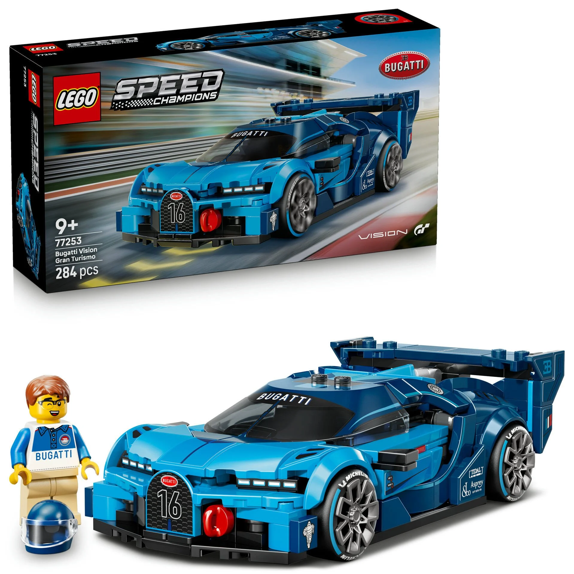LEGO Speed Champions Bugatti Vision Gran Turismo — premium oyuncak