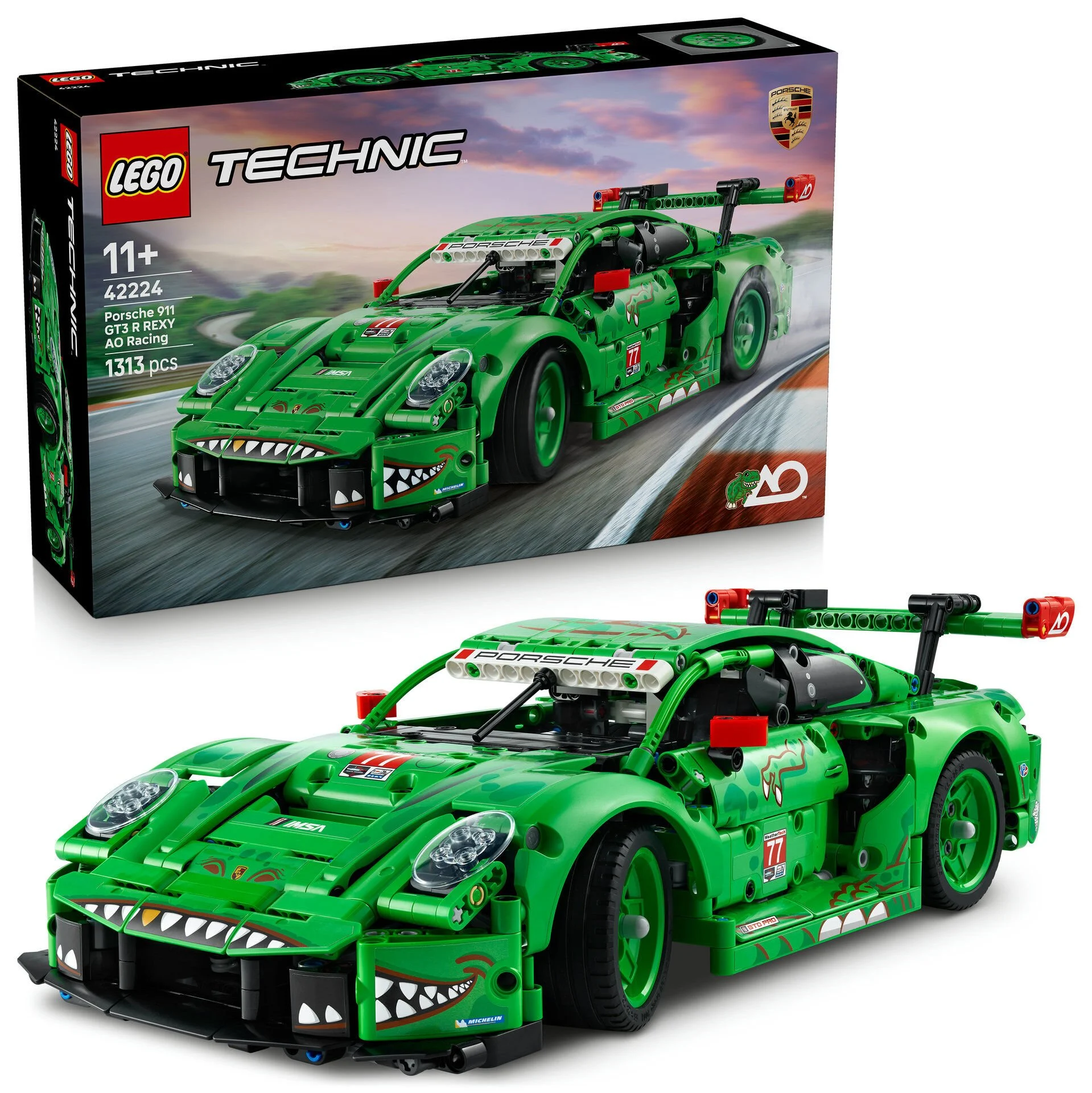 LEGO Technic Porsche 911 GT3 R REXY AO Racing