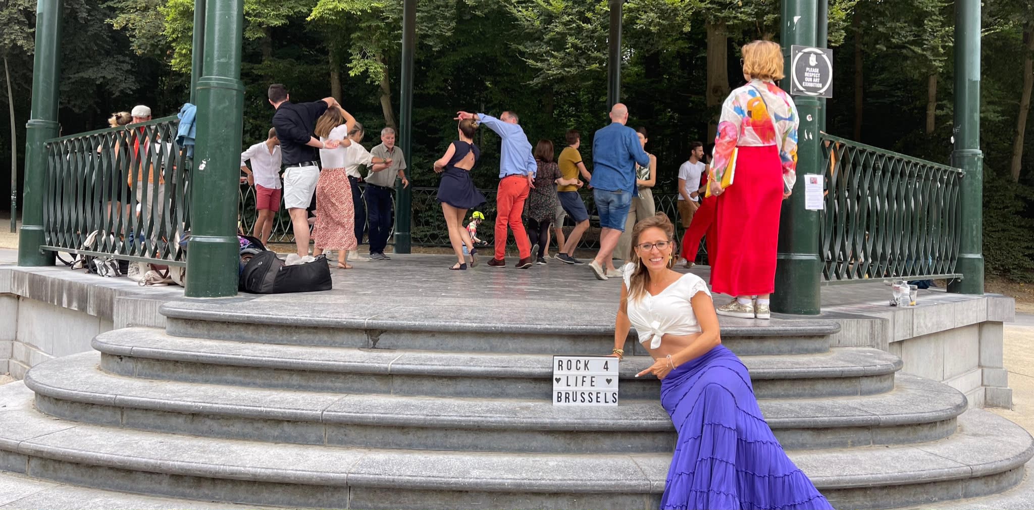 Danseurs Rock 4 Life lors d'un événement à Bruxelles