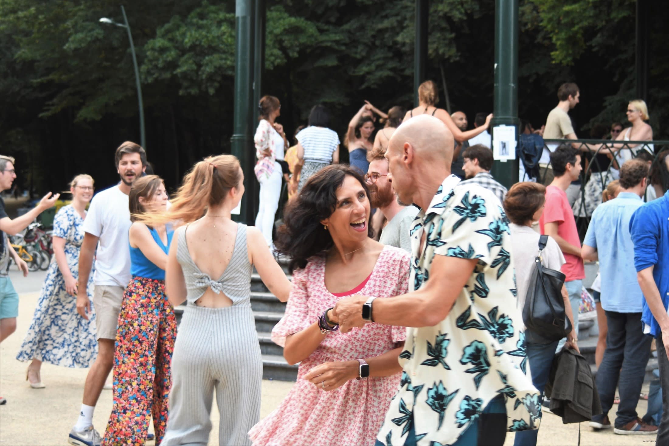Danseurs lors d'un événement Rock 4 Life à Bruxelles
