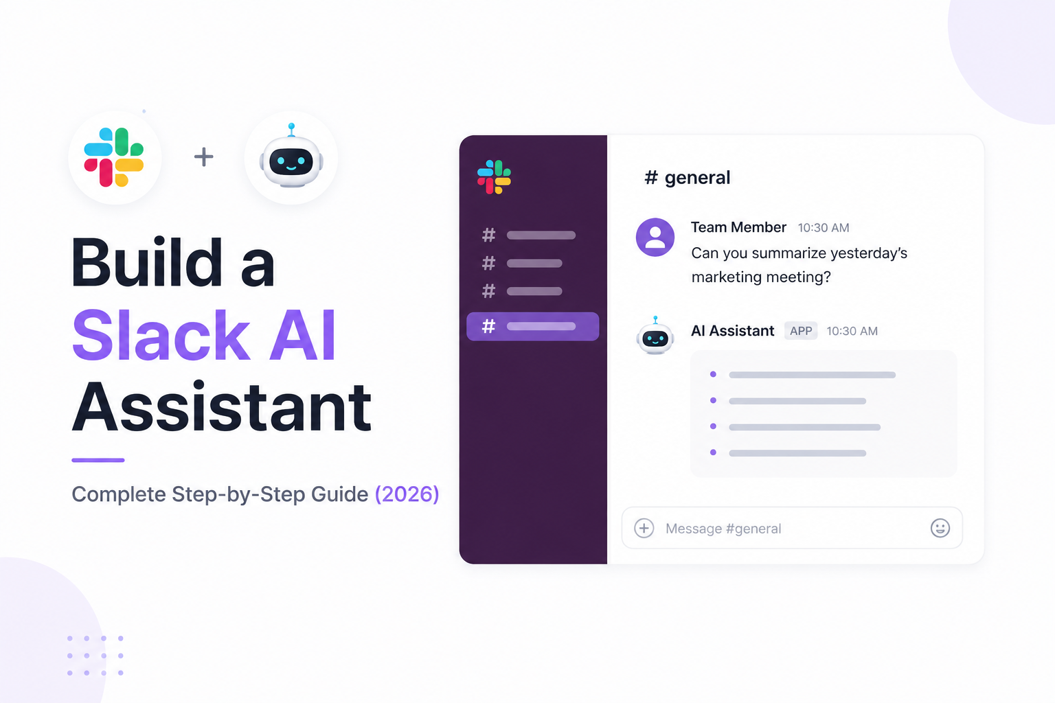 Build a Slack AI Assistant: Complete Step-by-Step Guide (2026)