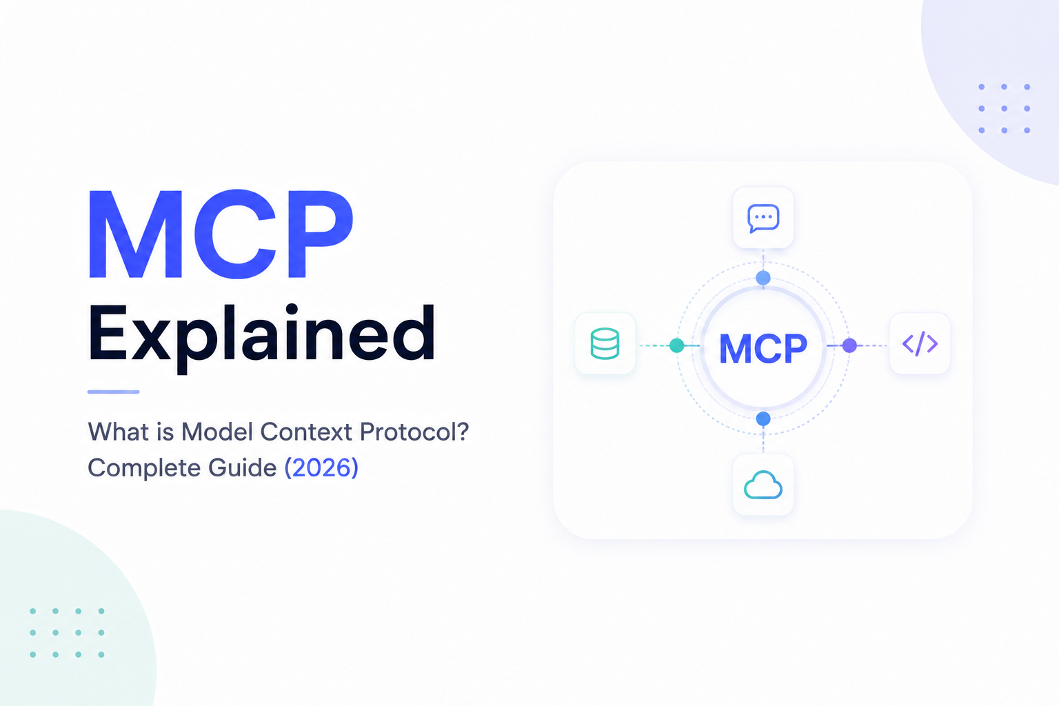 MCP Explained: What is Model Context Protocol? Complete Guide (2026)