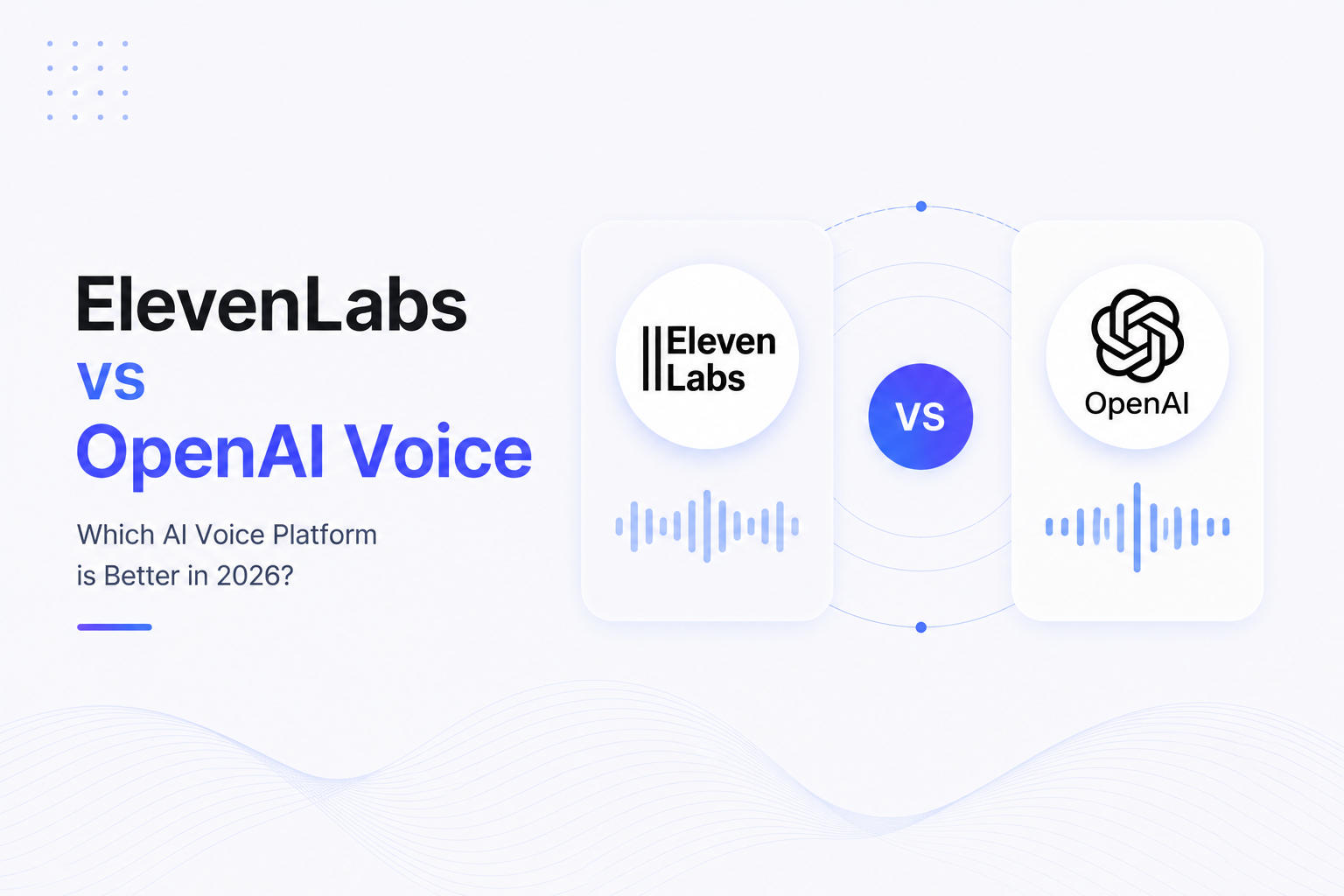 ElevenLabs vs OpenAI Voice: Which AI Voice Platform is Better in 2026?