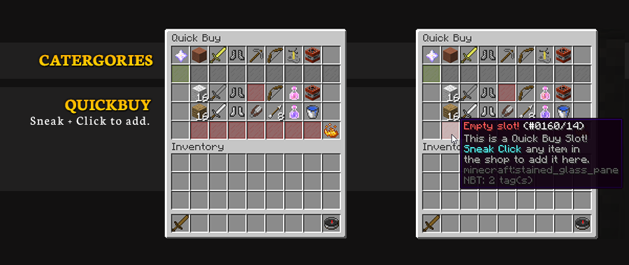 Quick Buyのスクリーンショット