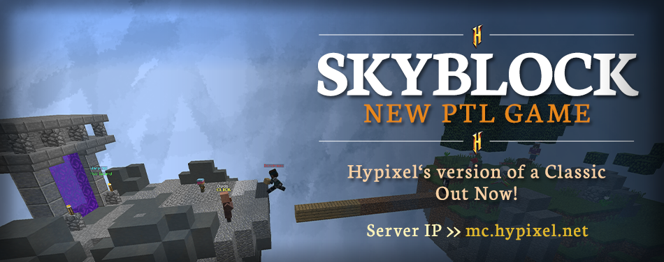 Minecraftの有名ゲームskyblockがhypixel仕様になって登場 公式リリース翻訳 G4rds Box