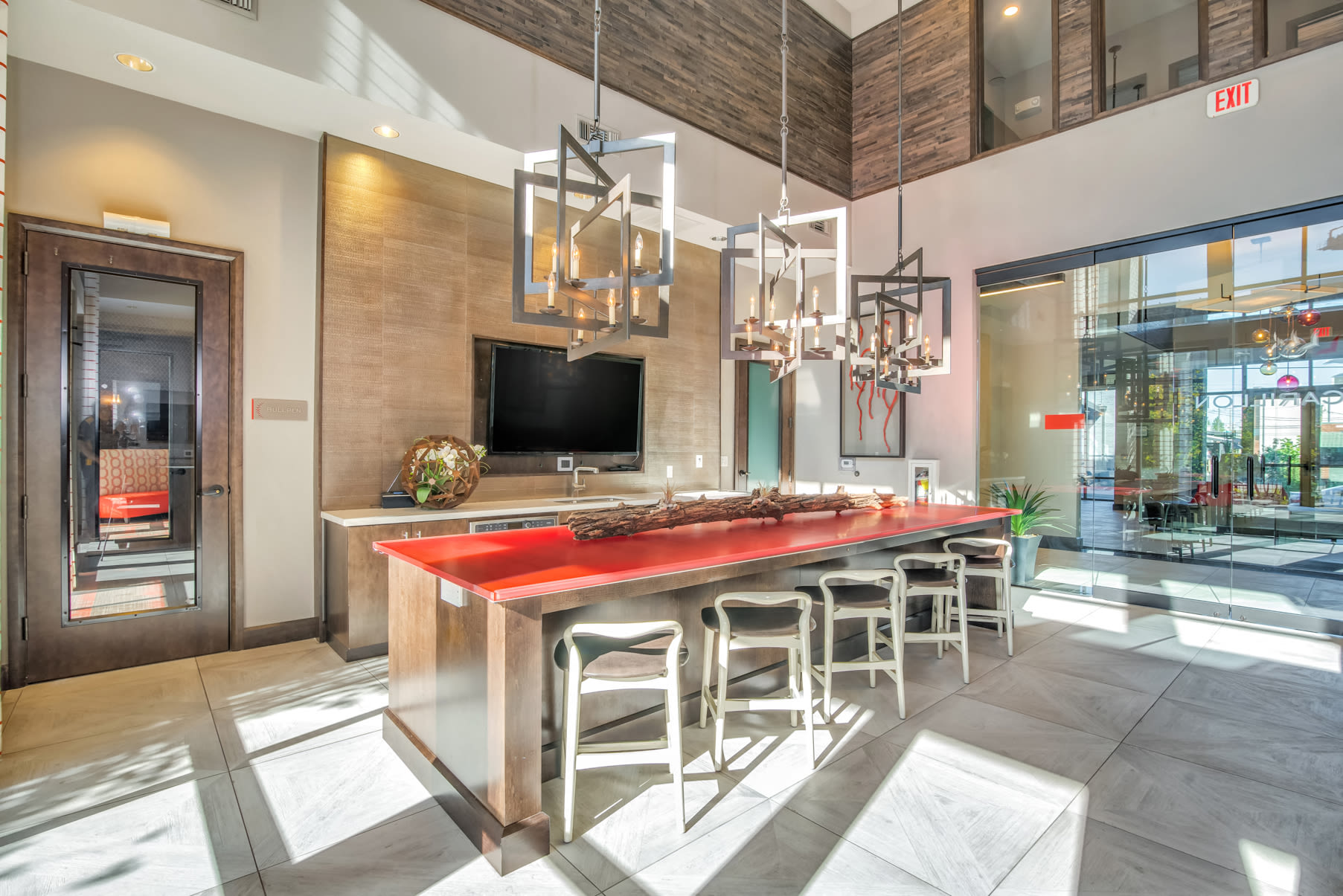 Premium-looking clubhouse at The Carillon in Nashville,Tennessee