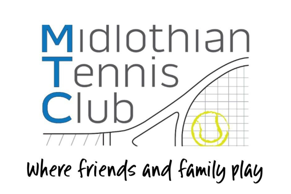 Midlothian Tennis Club logo near Lake Forest at Swift Creek in Midlothian, Virginia