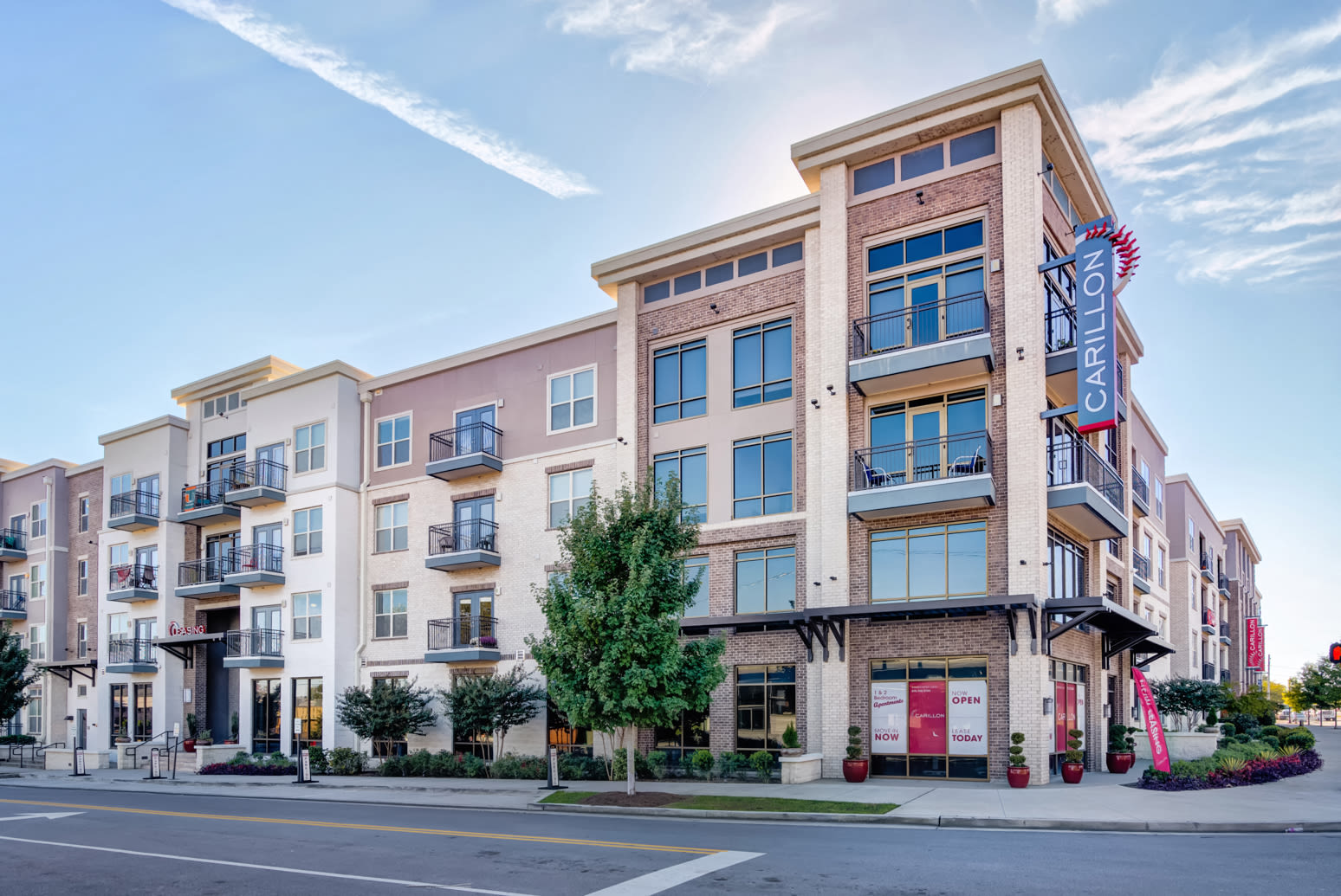 Property exterior with a signage at The Carillon in Nashville,Tennessee