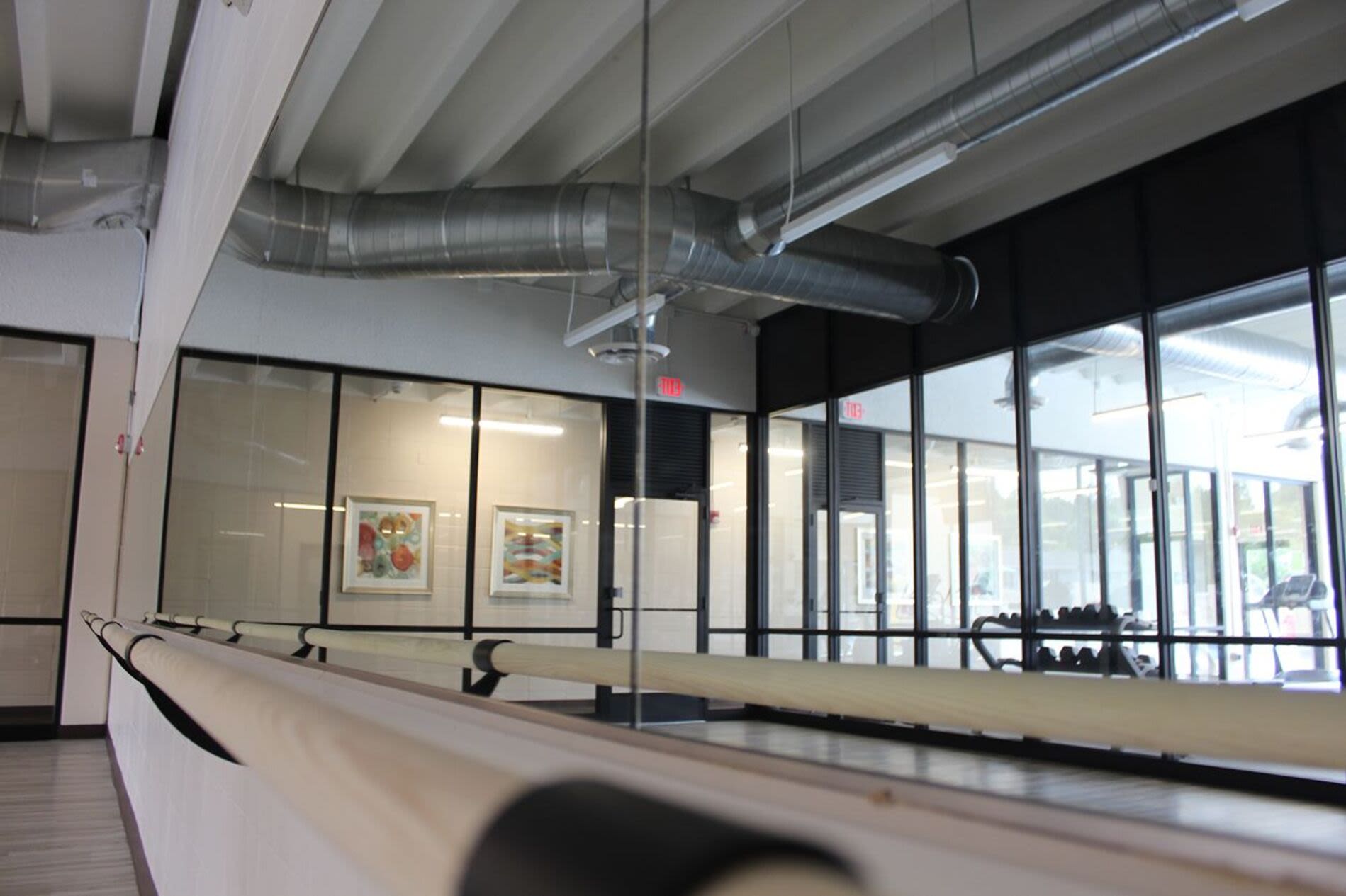 Yoga center at Braintree Village in Braintree, Massachusetts