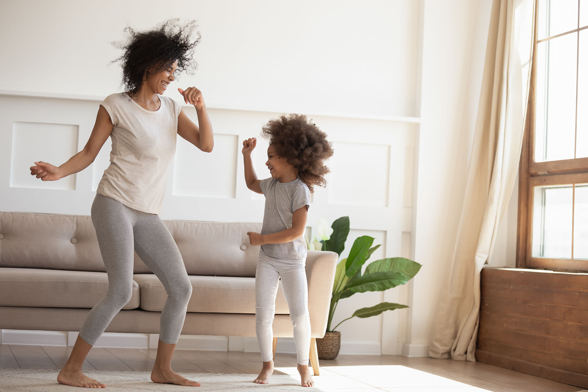 Mother and daughter at Ingraham School in New Bedford, Massachusetts