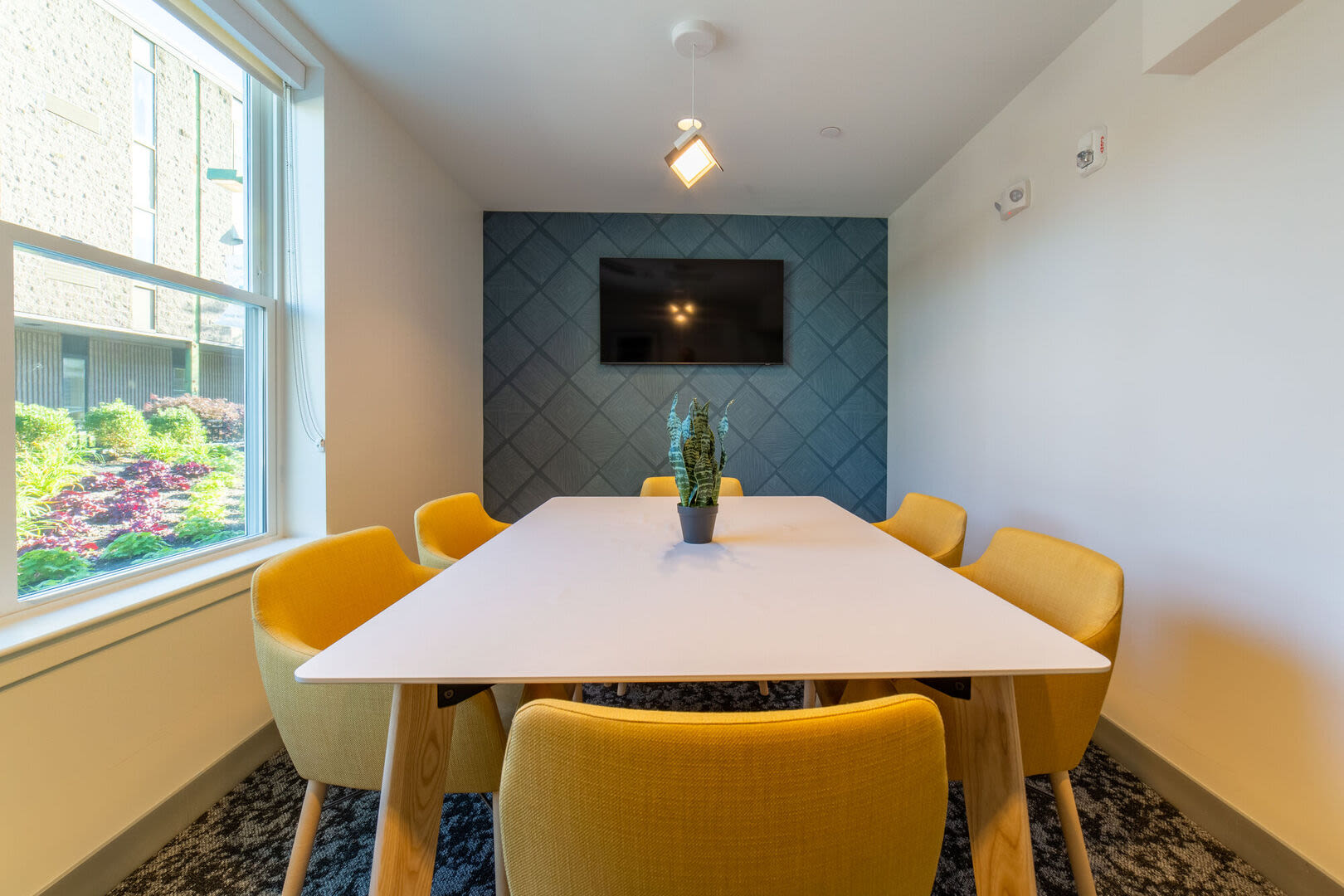 Conference room at Parkway 1208 in West Roxbury, Massachusetts
