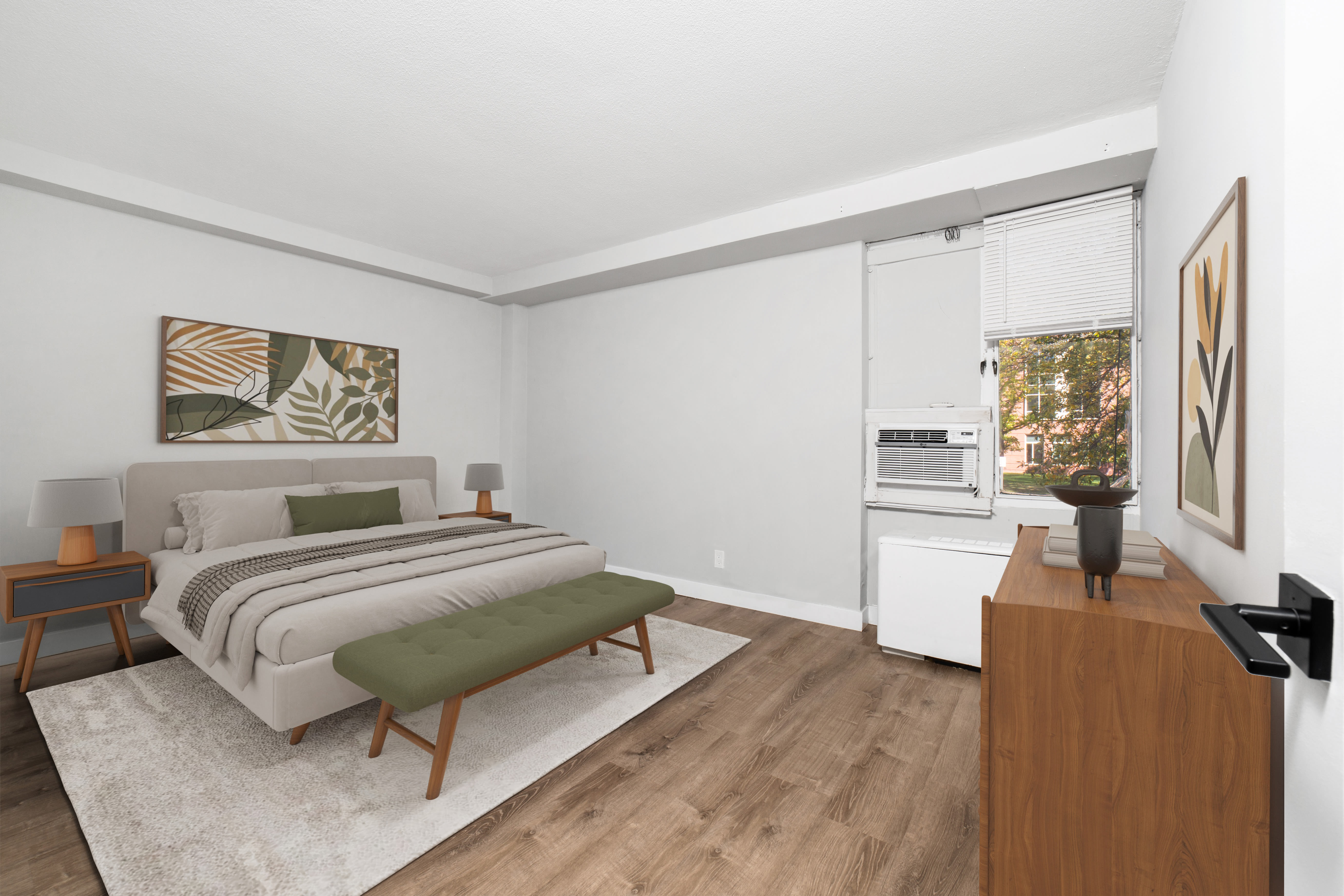 Bedroom at HCA 840-846 Mass Ave in Arlington, Massachusetts