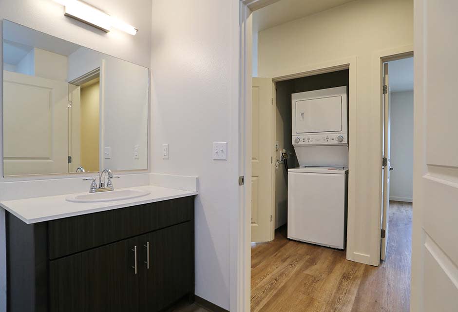 Laundry room at Cedar Pointe