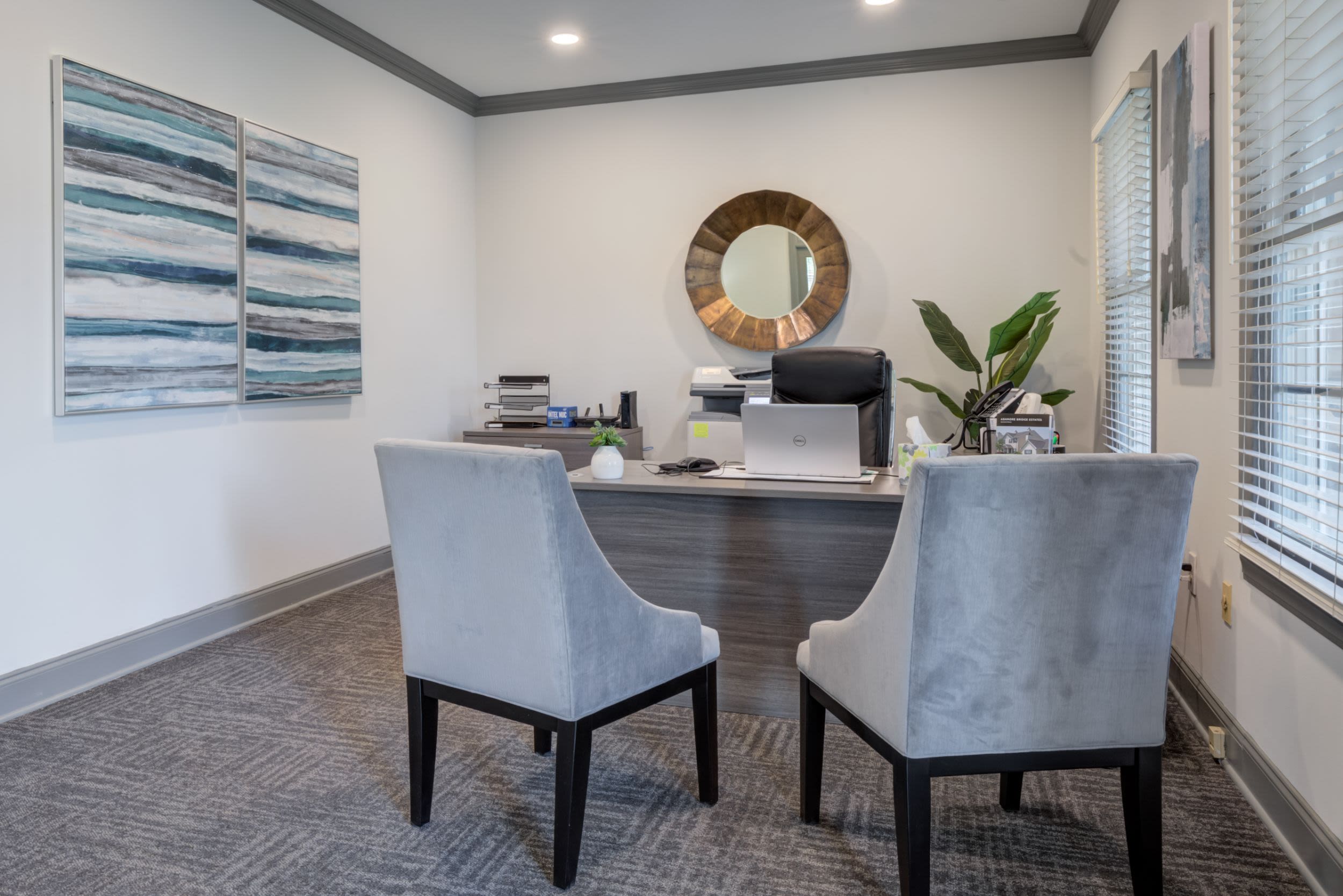 Work space at Ashmore Bridge Estates Apartment Homes