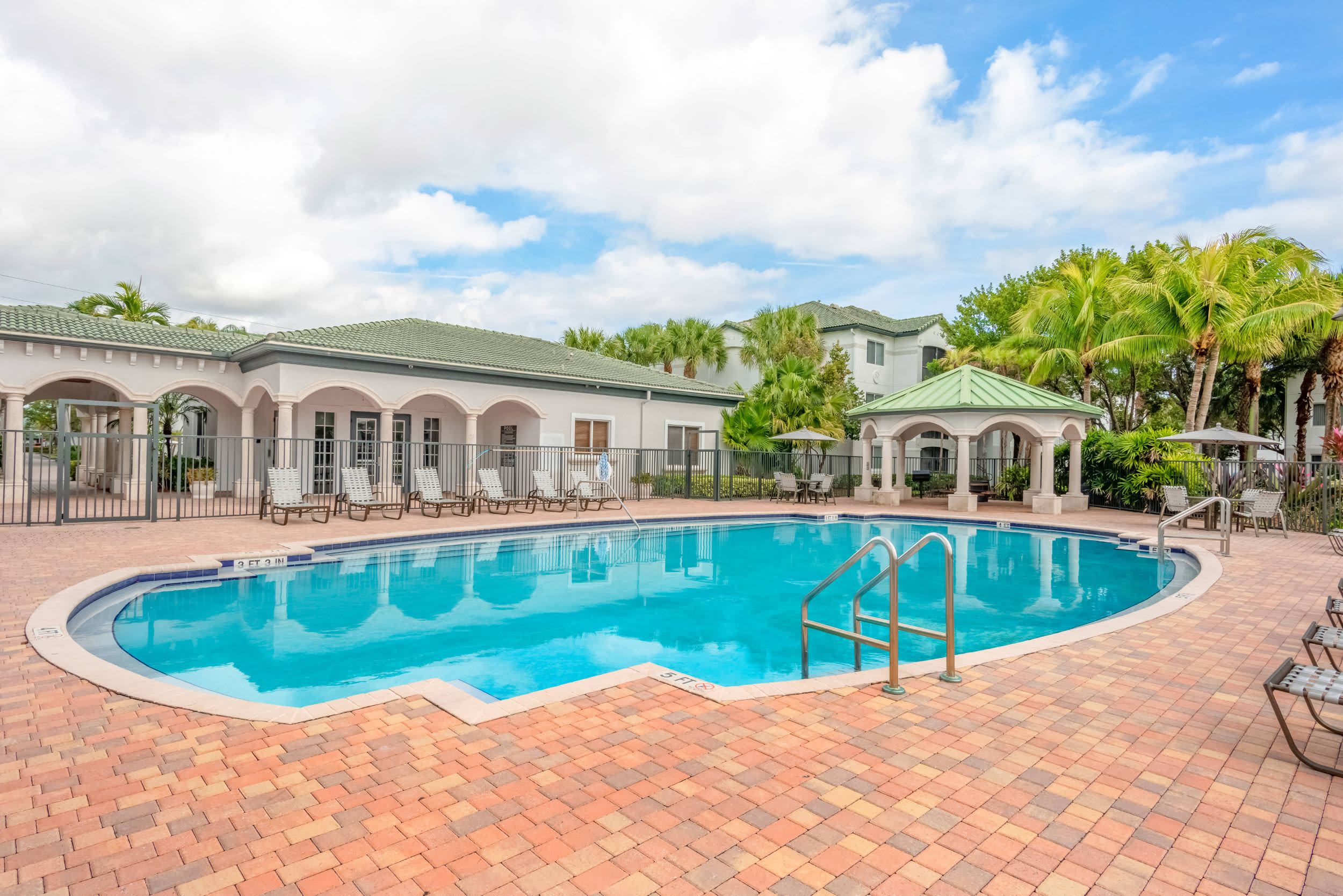 Pool at Palm Trace Landings Apartments (3 of 3)