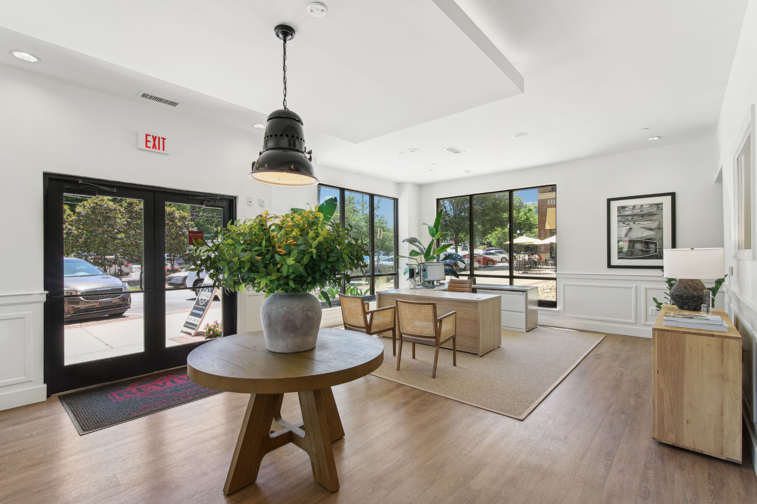 Lobby at Revival on Main Apartments (2 of 2)