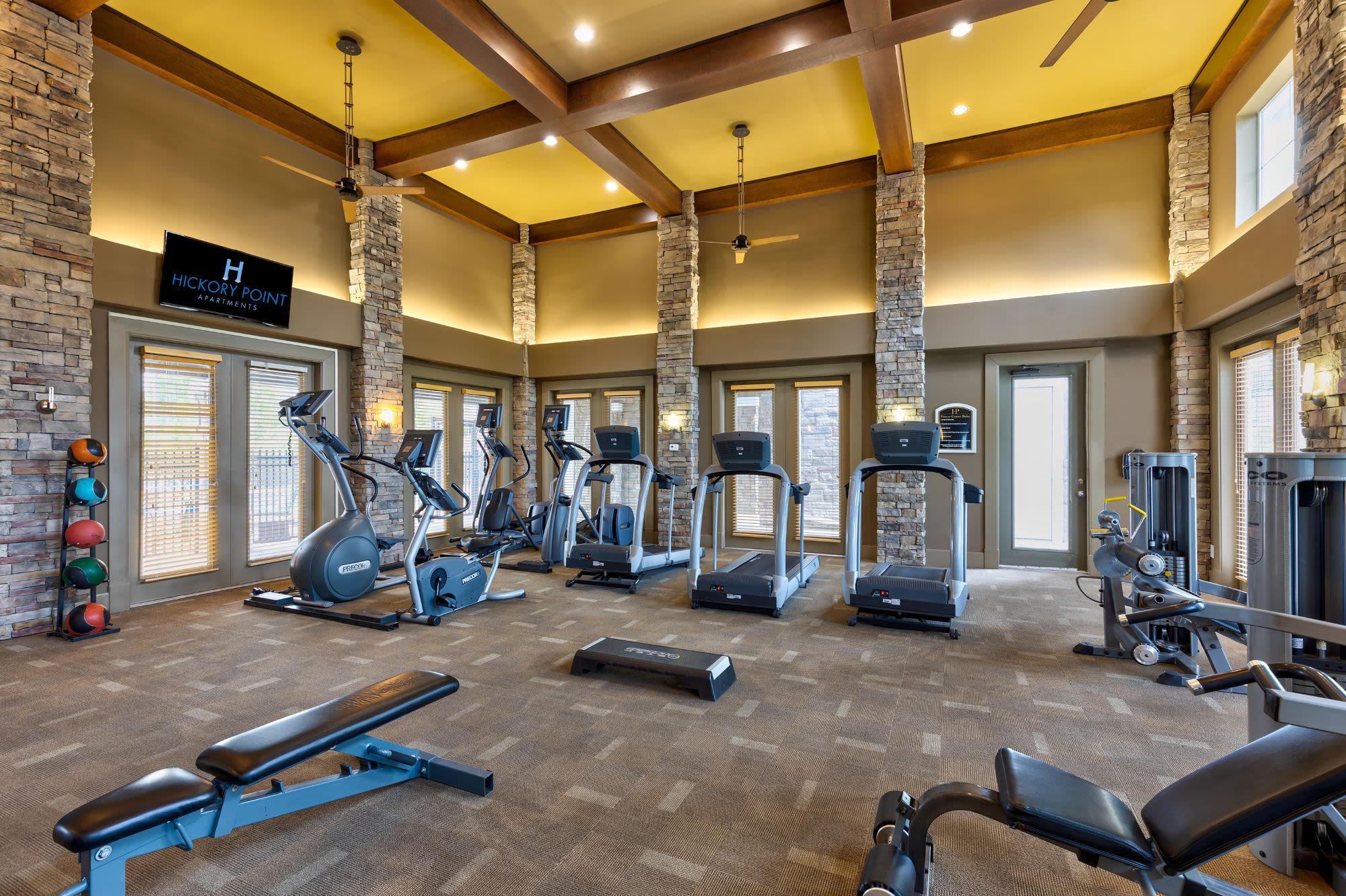 Gym at Hickory Point Apartments (3 of 3)