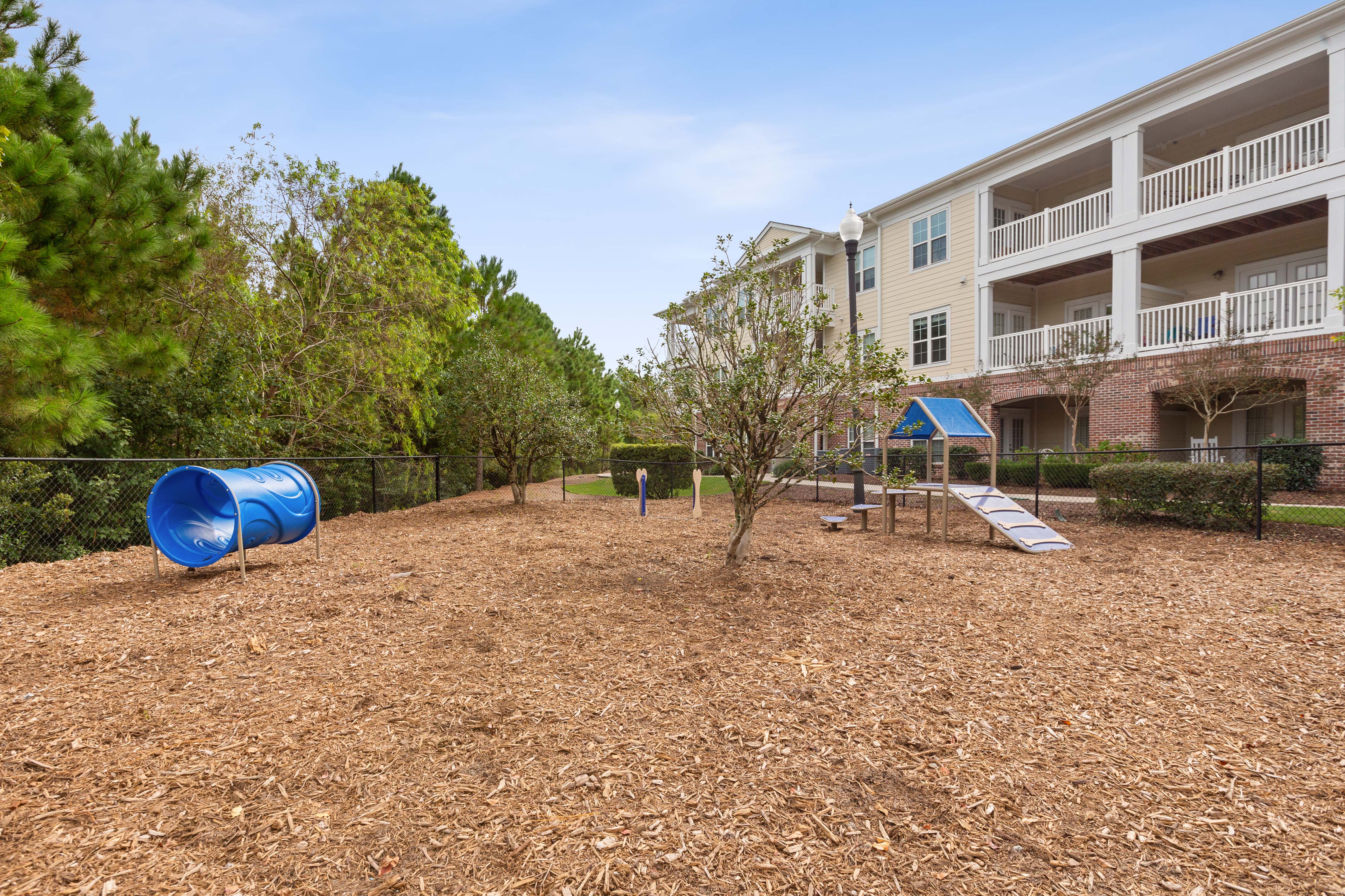 Dog park at One Midtown Apartment Homes