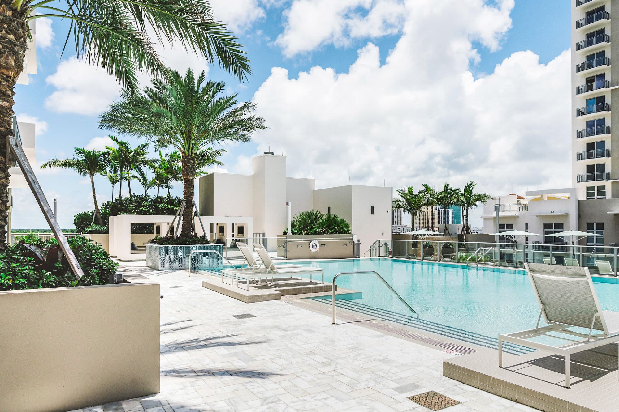 Pool at The Palmer Dadeland Apartments (2 of 2)