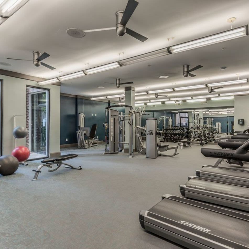 Gym at Villas at Bunker Hill Apartments (4 of 4)