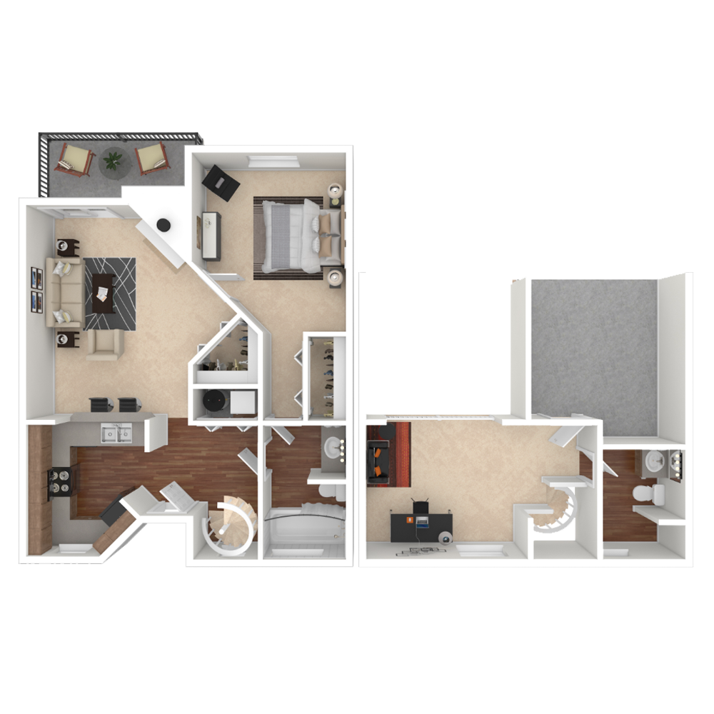 Spacious 1 2 3 Bedroom Apartments Townhomes In