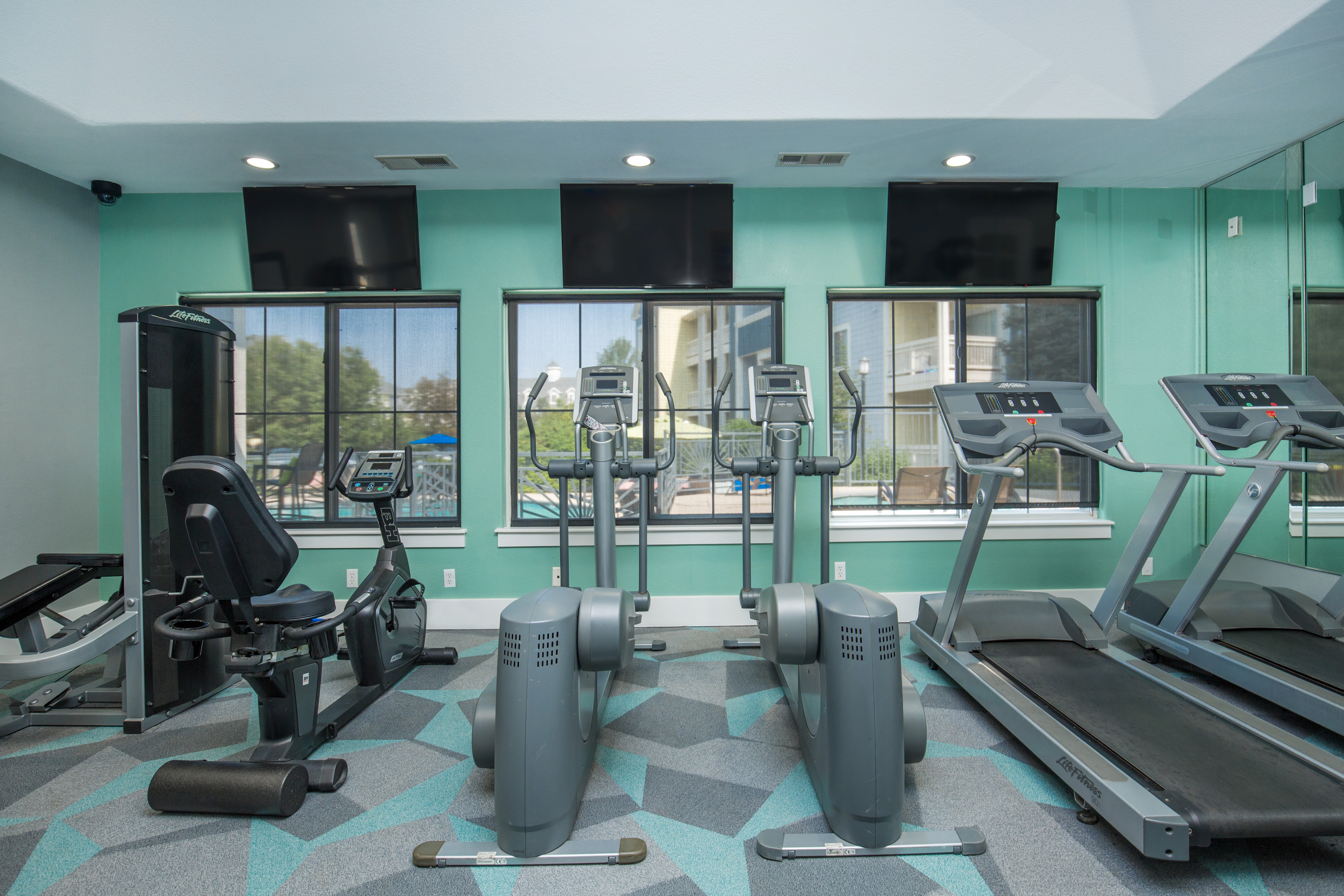 Gym at One Belmar Place (2 of 2)