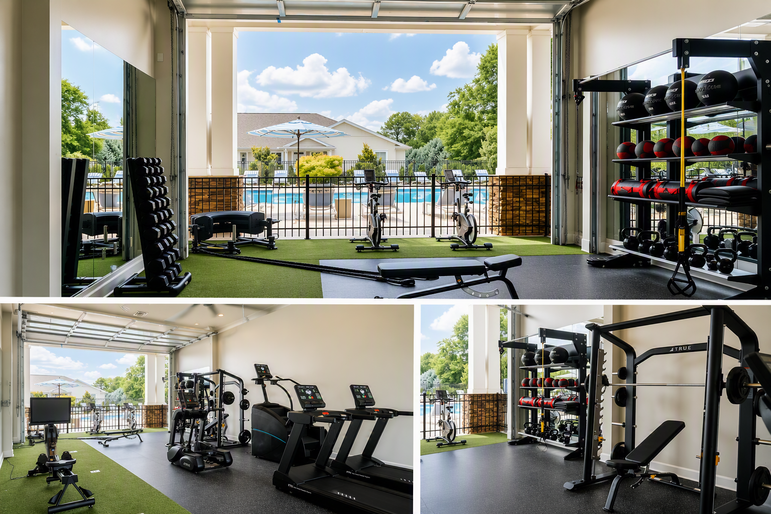 Gym at The Mills Apartment Homes (2 of 3)