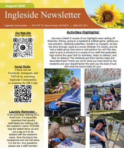 Newsletter at Ingleside Communities