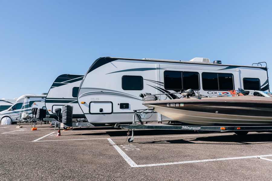 Storage at Katella-Beach RV Storage in Stanton, California 